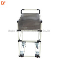 DY-T241   Workshop Trolley Industrial Lean Pipe Tote cart Handpush Trolley